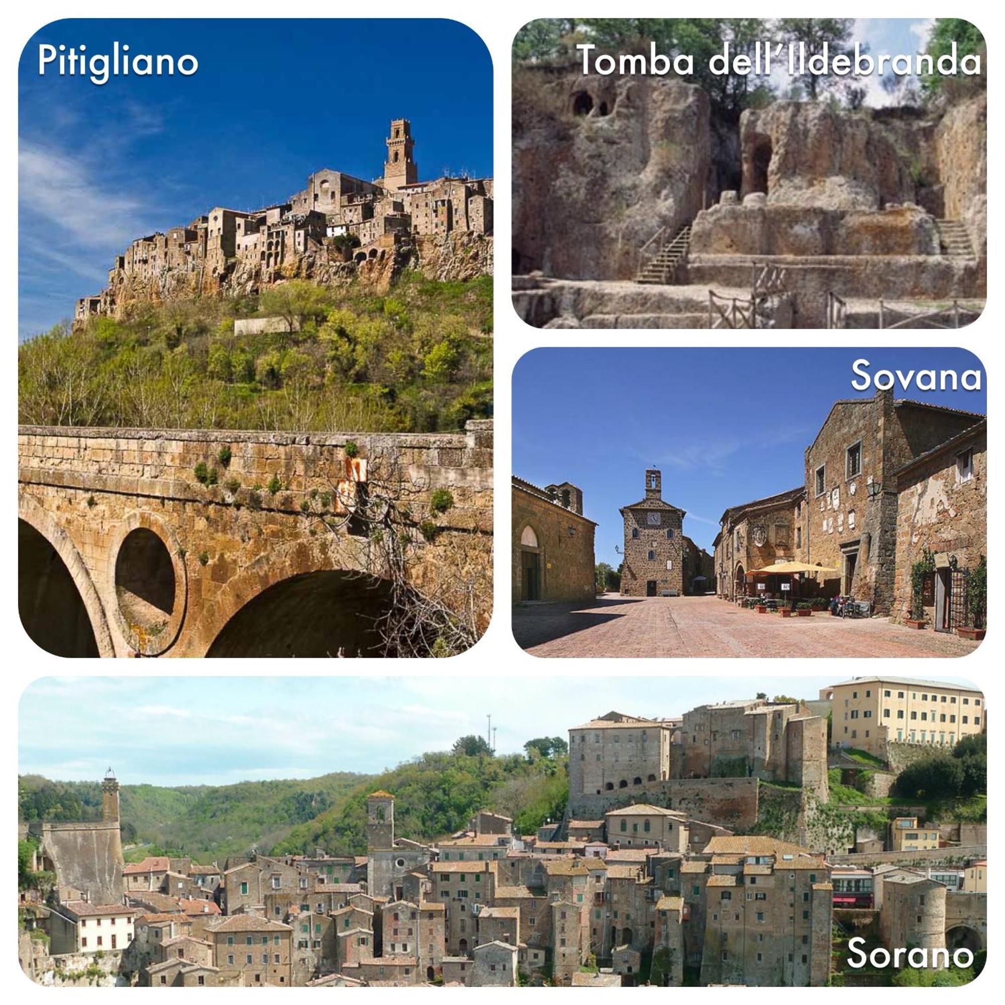 Pian De' Somari Villa Pitigliano Luaran gambar